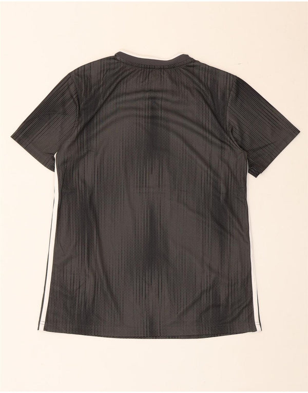 Adidas Aeroready T-Shirt Top UK 12/14 Medium Sort