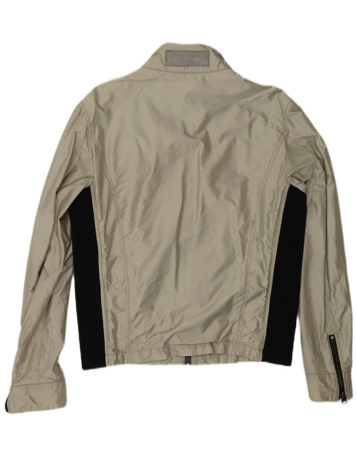 Refrigiwear Womens Cruz Bomber Jacket UK 14 Medium Khaki Colourblock