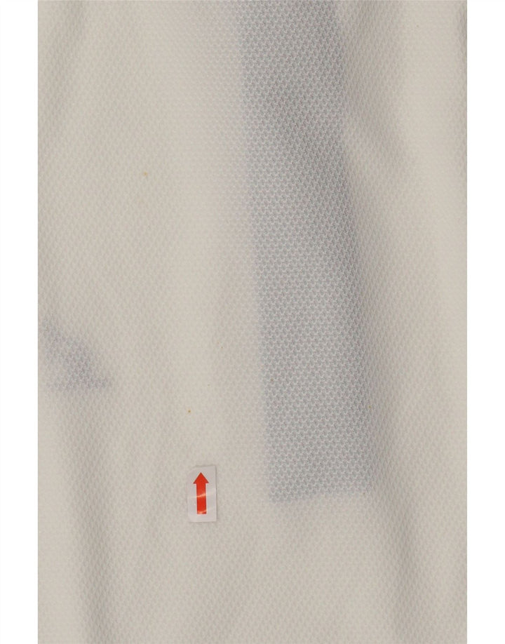 AUSTRALIAN L'ALPINA Poloshirt til mænd IT 56 3XL Hvid Colourblock Polyester