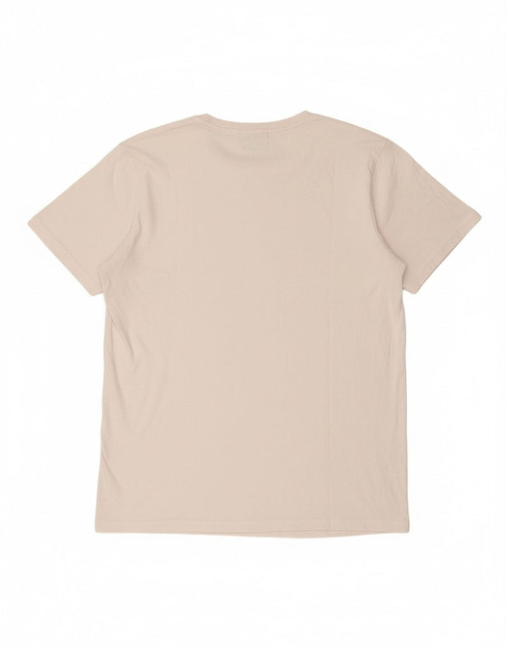 CARRERA Mens Regular Graphic T-Shirt Top XL White Cotton