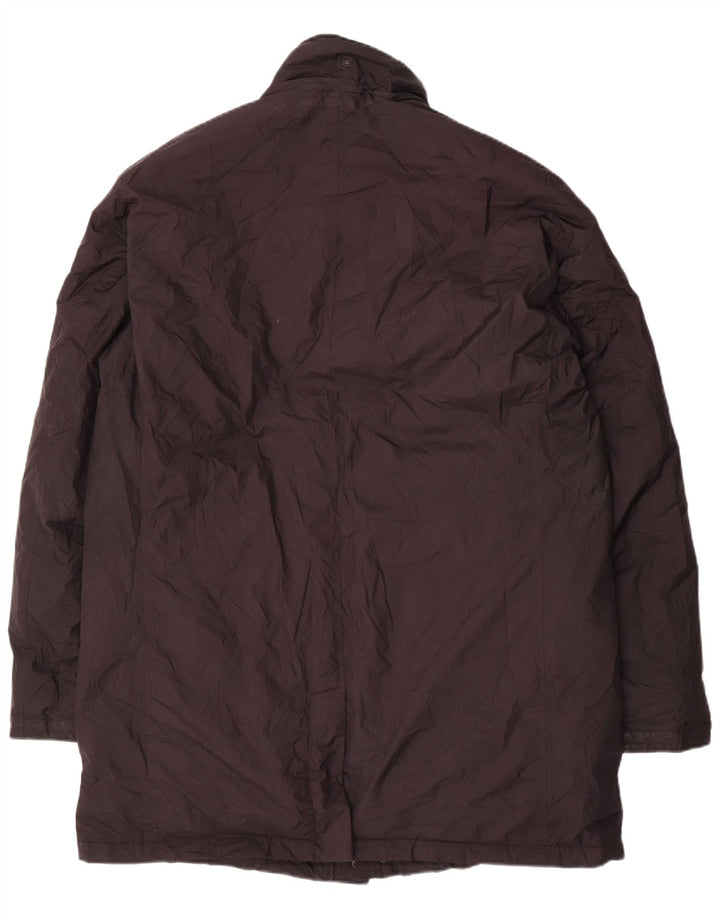 Massimo Dutti Herre Polstret Frakke UK 44 2XL Sort Polyester