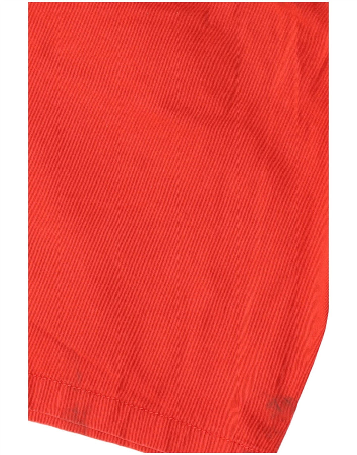 Napapijri Geographic Chino Shorts til kvinder W30 Medium Rød Polyester