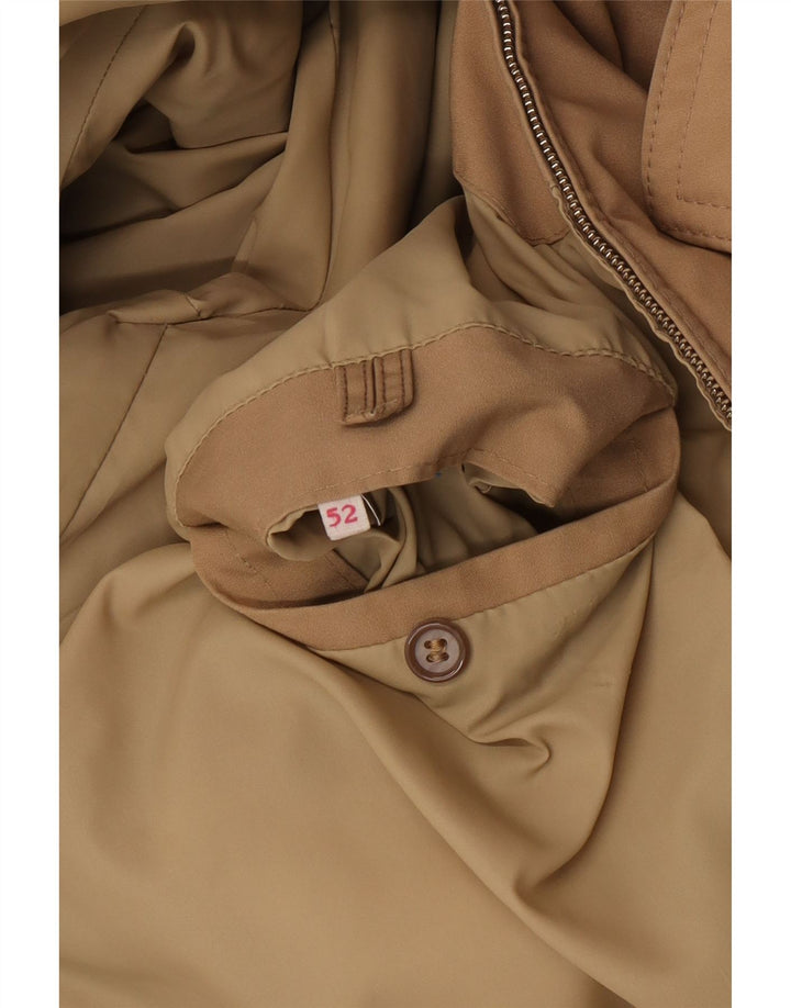 Vintage bomberjakke til mænd IT 52 XL Brun