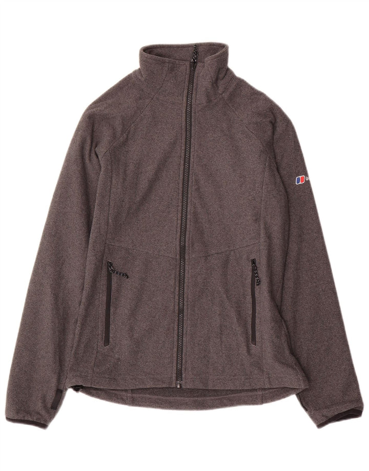 Berghaus træningsdragt topjakke til kvinder UK 10 Lille grå polyester