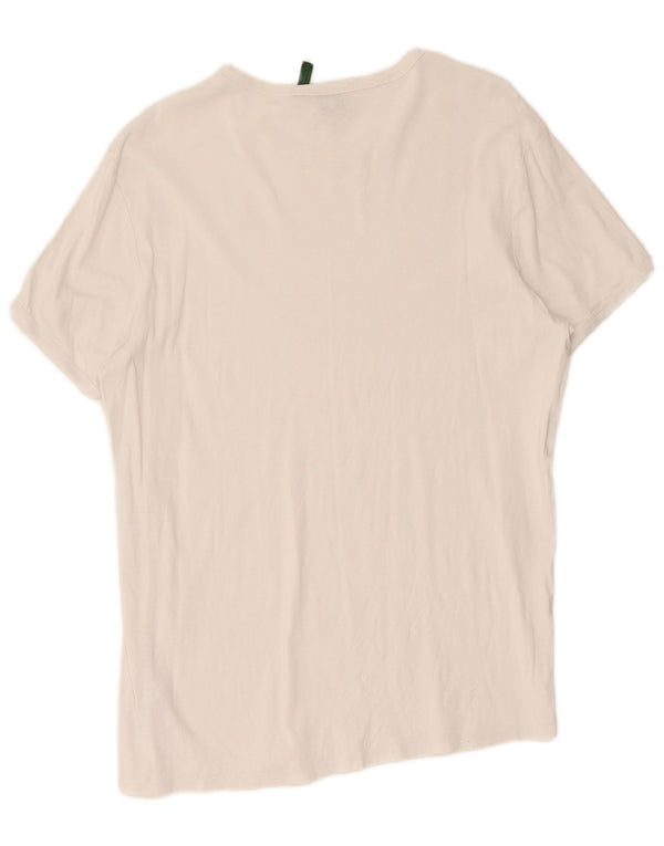 G-Star Herre T-Shirt Top 2XL Hvid Bomuld