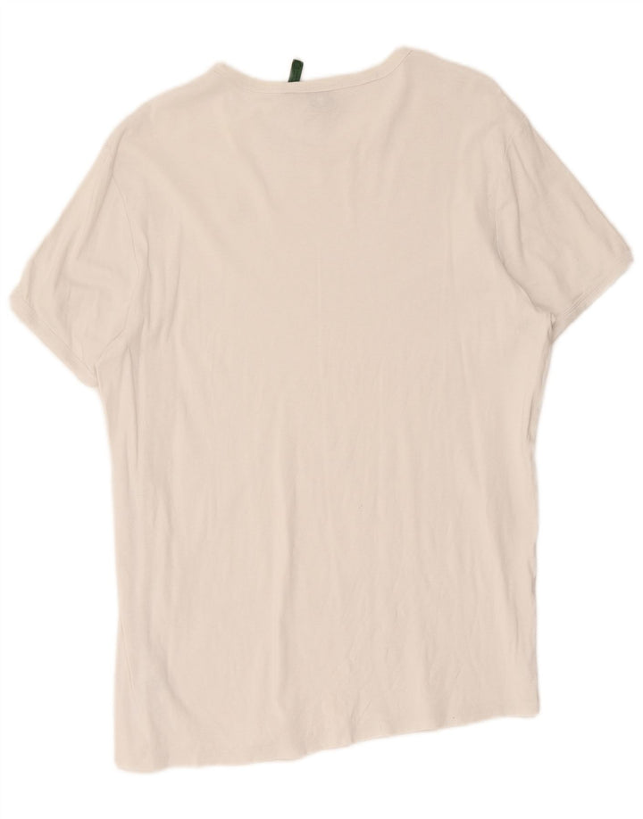 G-Star Herre T-Shirt Top 2XL Hvid Bomuld