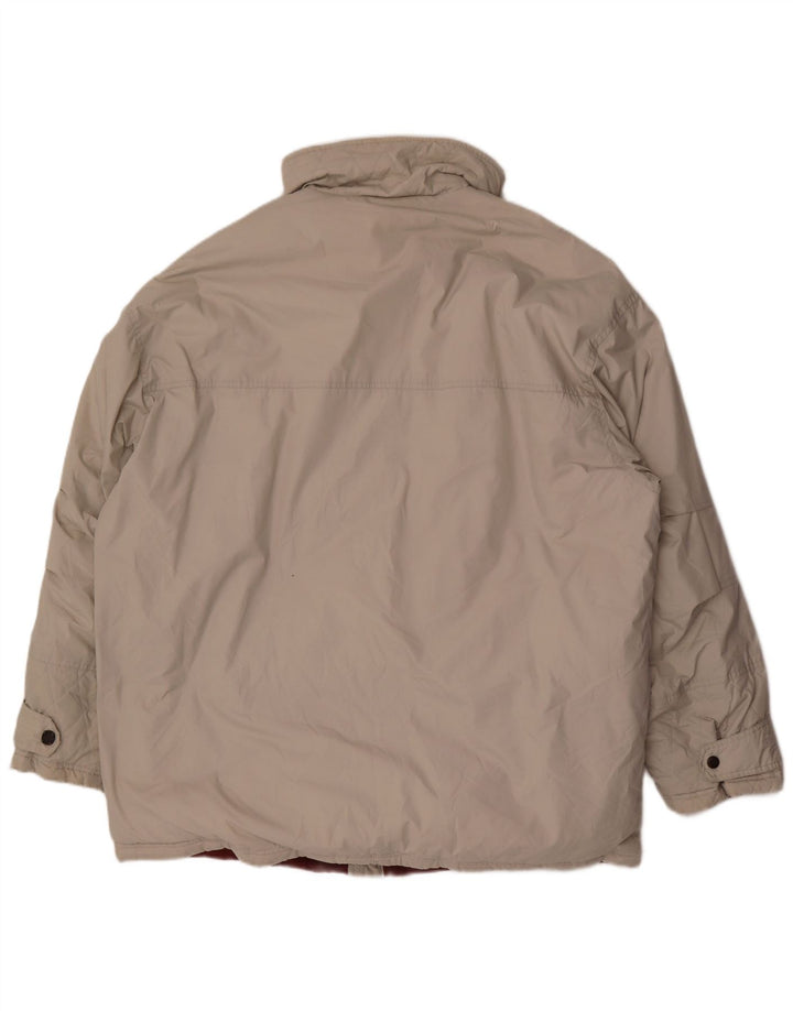 Diadora Herre Loose Fit Polstret Jakke UK 42 XL Grå Polyester