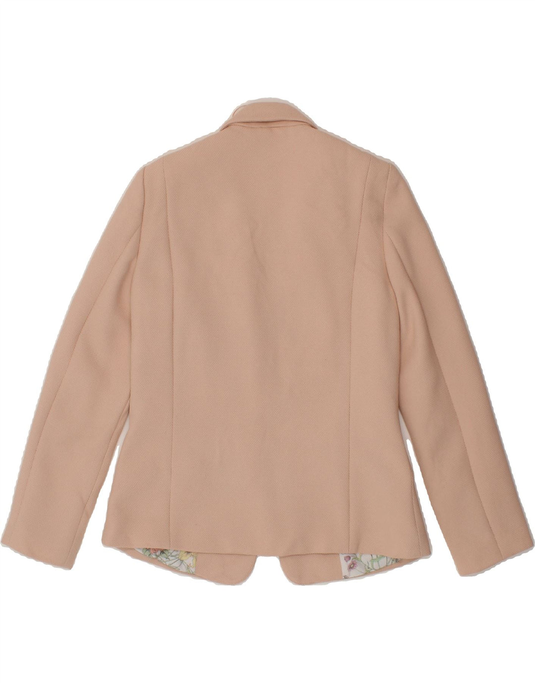 OASIS Womens Blazer Jacket UK 10 Small  Pink Polyester Vintage Oasis and Second-Hand Oasis from Messina Hembry 