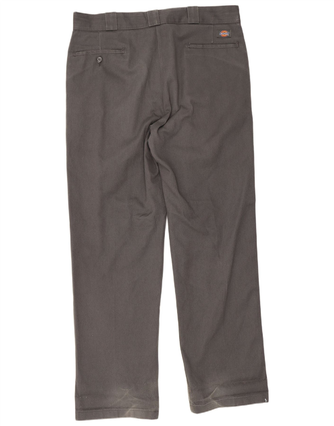 Dickies Straight Chino bukser til mænd W36 L32 Grå polyester