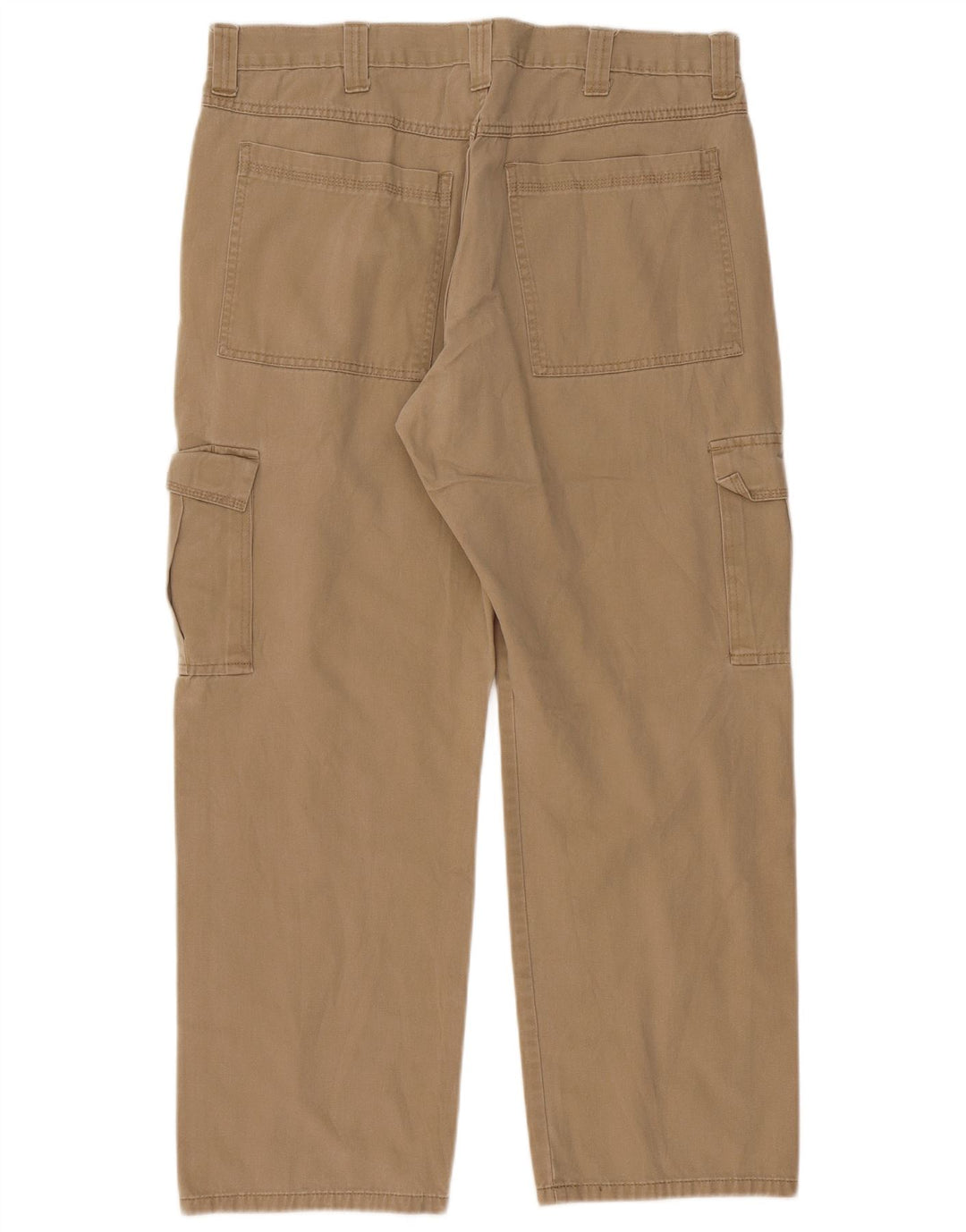 WRANGLER Straight Cargo Bukser til mænd W36 L30 Beige Bomuld