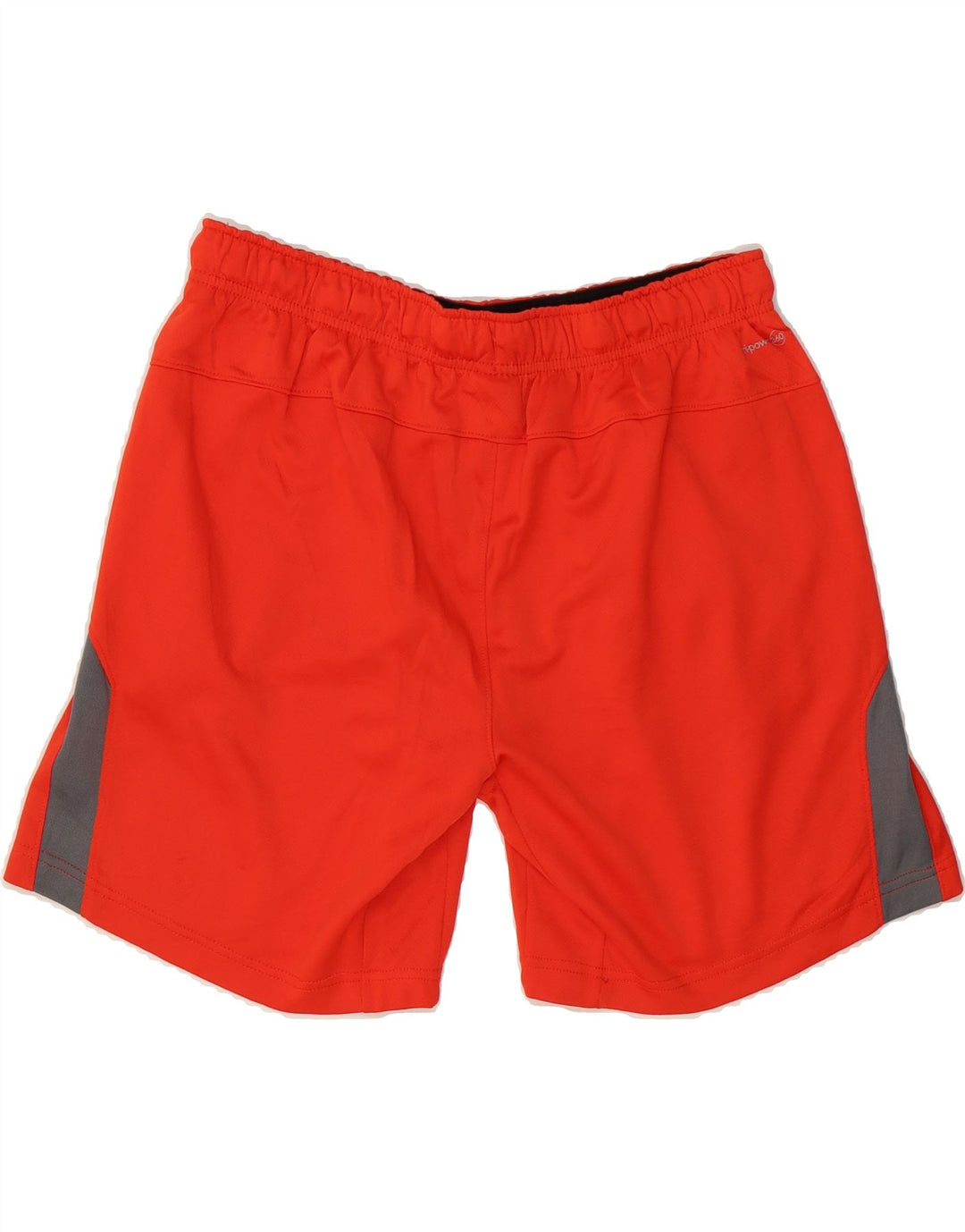 RUSSELL ATHLETIC Mens Sport Shorts Large Orange Colourblock Polyester Vintage Russell Athletic and Second-Hand Russell Athletic from Messina Hembry 