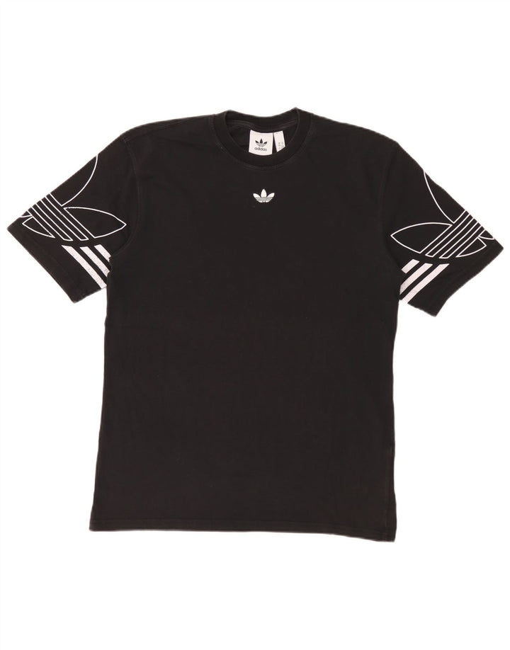 Adidas Herre grafisk T-shirt Top XS Sort