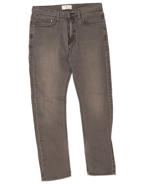 Marks & Spencer Slim Jeans til mænd W32 L31 Grå