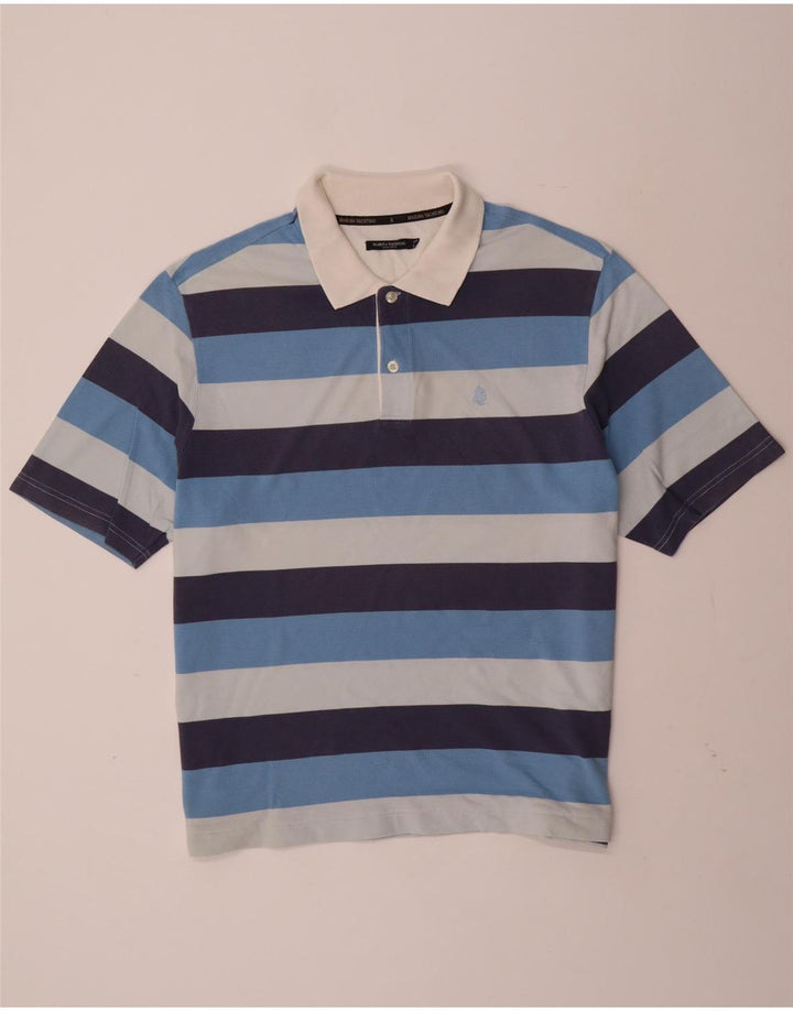 MARINA YACHTING Herre Rugby Polo Shirt 2XL Blå Stribet