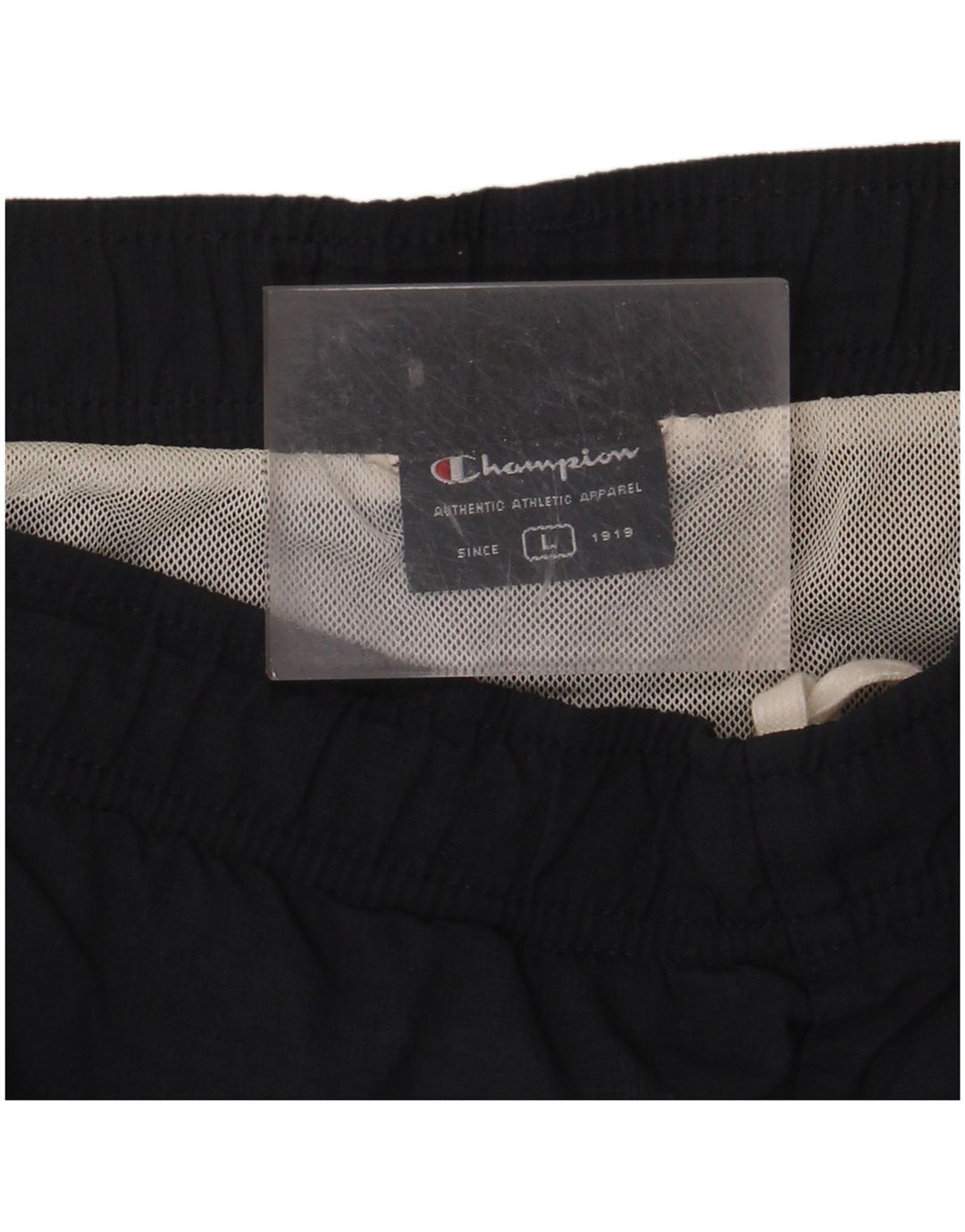 CHAMPION Sportsshorts til mænd Large Navy Blue Colourblock