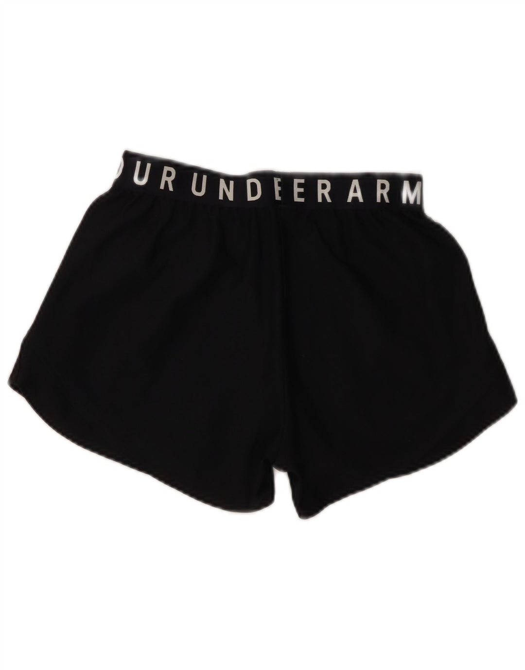 UNDER ARMOUR Grafiske sportsshorts til kvinder UK 4 XS sort polyester