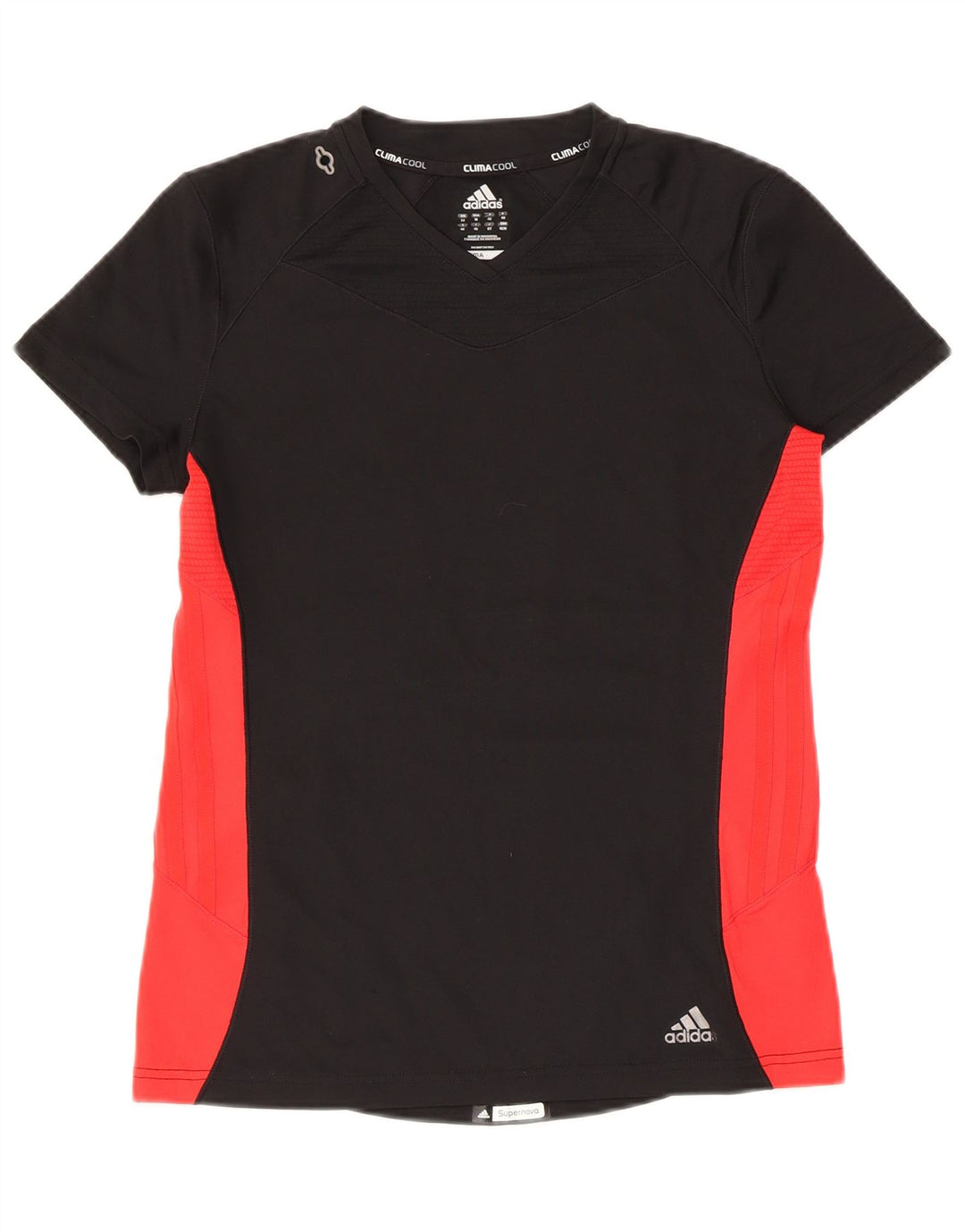 Adidas Dame Supernova T-Shirt Top UK 14 Medium Sort Colourblock