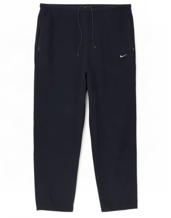 Nike træningsdragt bukser til mænd store marineblå polyester