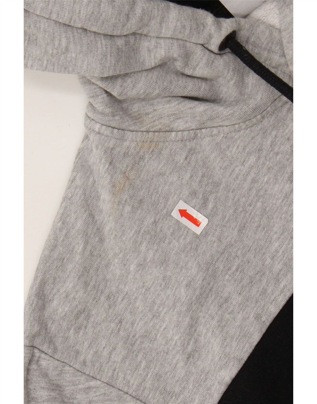 Jack & Jones Grafisk hættetrøje til mænd, stor grå farveblok