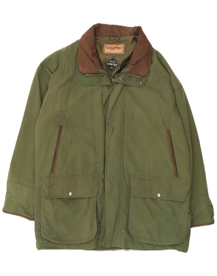 Schoffel Herre Gore-Tex Hunting Utility Jacket UK 44 2XL Khaki Army