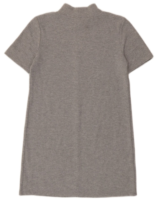Zara Womens Shift Dress UK 12 Medium Grå