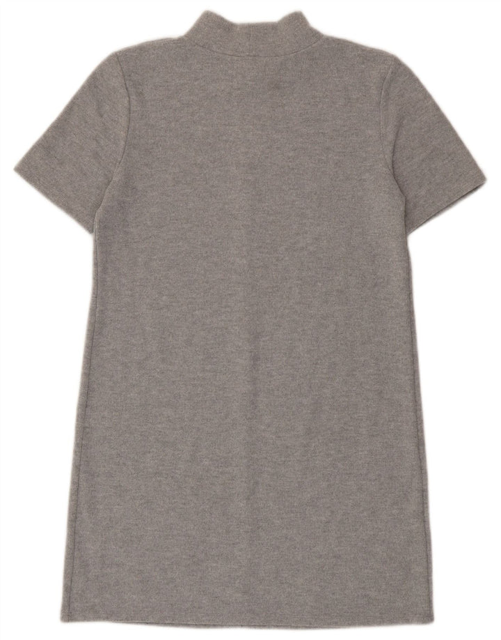Zara Womens Shift Dress UK 12 Medium Grå