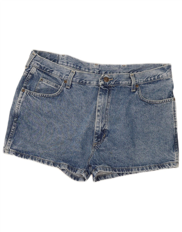 Wrangler denimshorts til kvinder W38 XL Blå bomuld