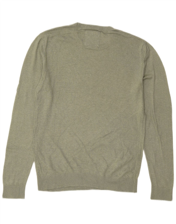 Hollister trøje med rund hals til mænd mellemgrøn