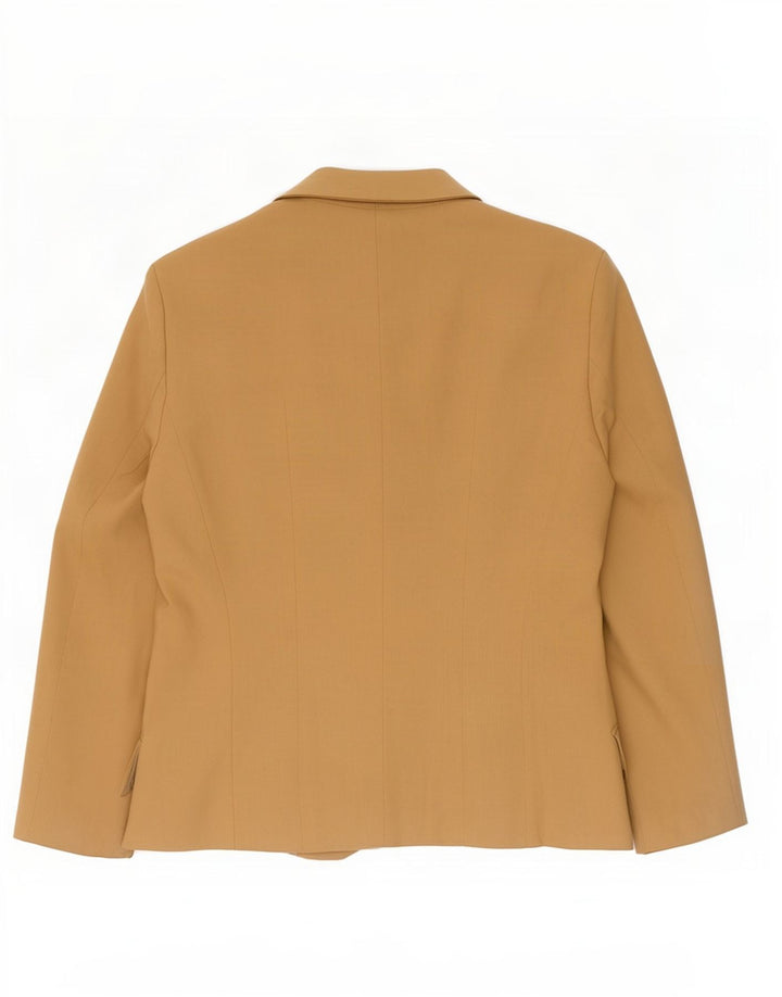 Zara Dame 3-knaps blazerjakke EU 40 Medium Beige