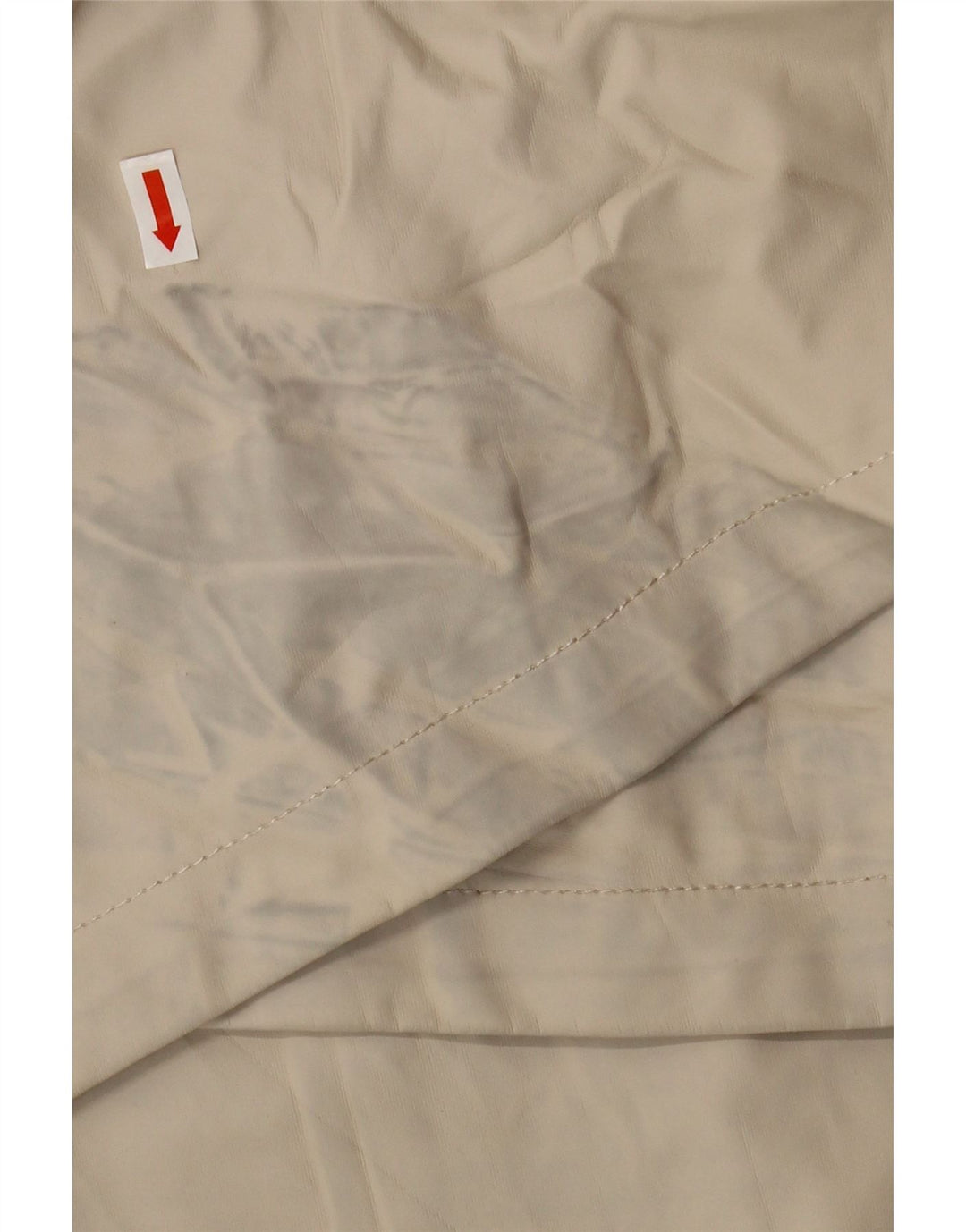 Zara Dame Hætte vindjakke UK 16 Stor Beige Polyester