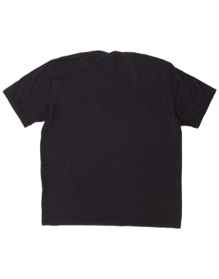 Champion Herre grafisk T-shirt Top Medium Navy Blue
