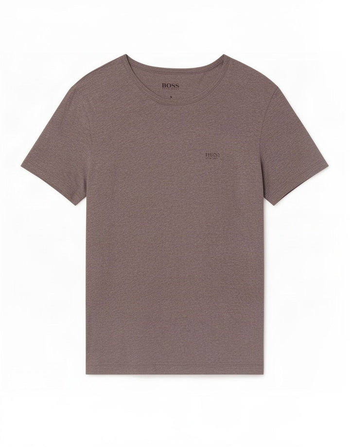Hugo Boss Herre T-Shirt Top Medium Grå
