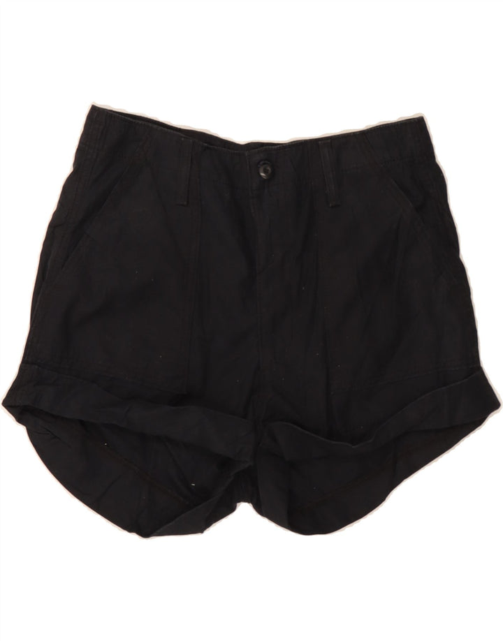 LEVI'S Womens Ribcage Chino Shorts W31 Medium Black Vintage Levi's and Second-Hand Levi's from Messina Hembry 