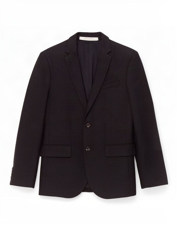 Gap Herre 2 Button Blazer Jacket UK 38 Medium Navy Blue Wool