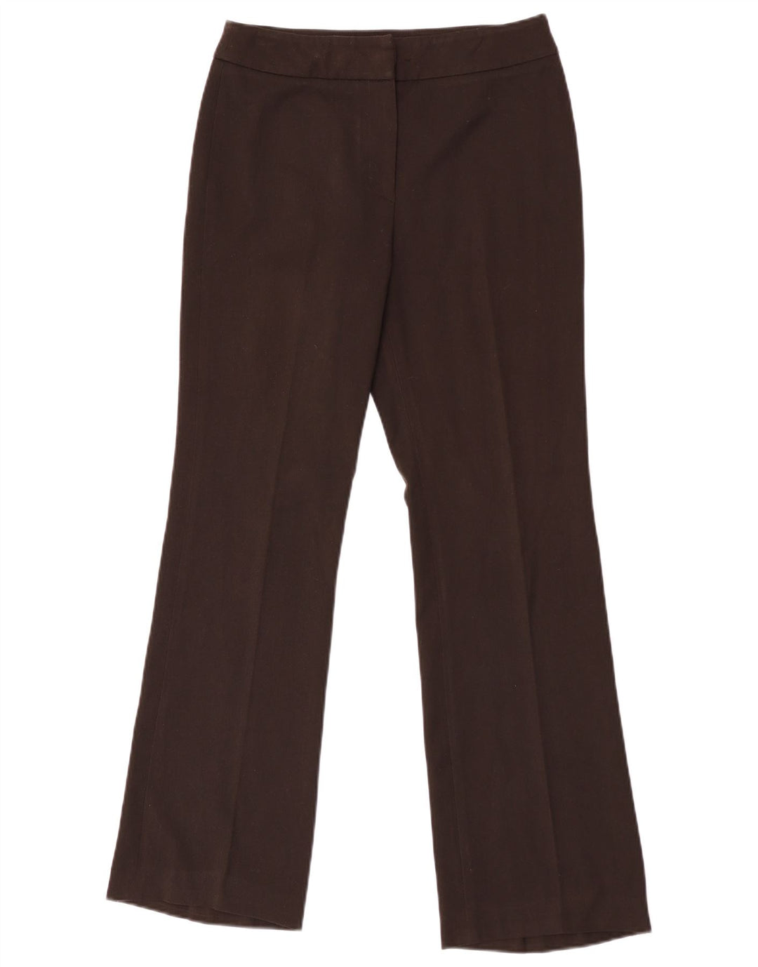 Max Mara Dame Weekend Bootcut Suit Bukser UK 8 Small W27 L30 Brun