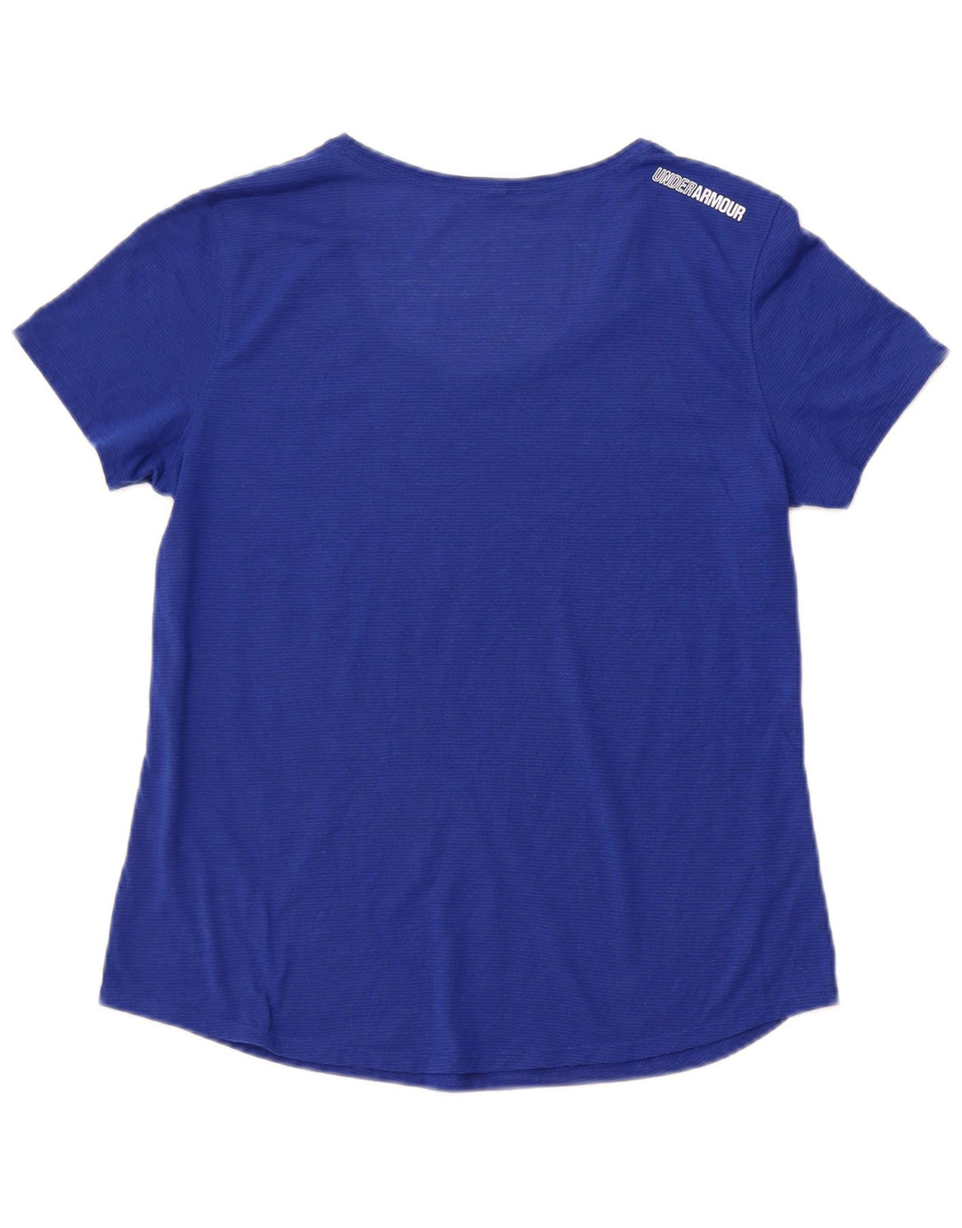 UNDER ARMOUR Dame T-Shirt Top UK 12 Medium Blue
