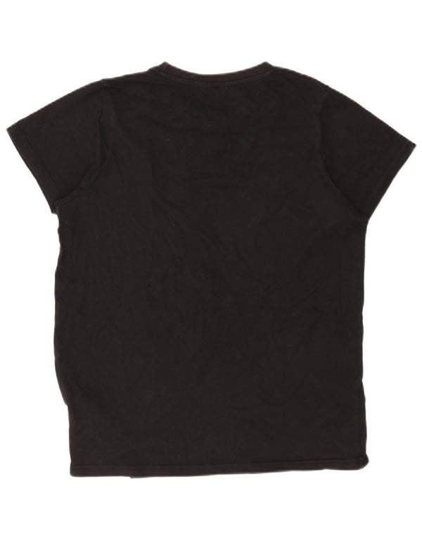 Berghaus Boys Grafisk T-Shirt Top 14-15 År Sort Bomuld