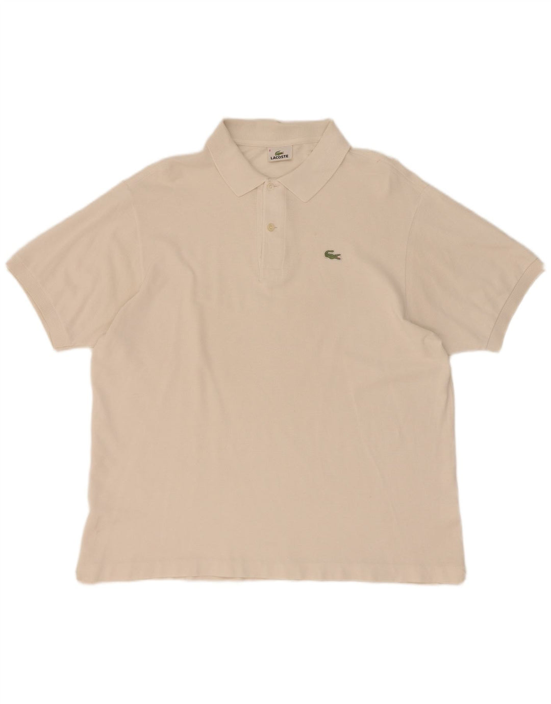 Lacoste Polo skjorte til mænd str. 6 XL Hvid
