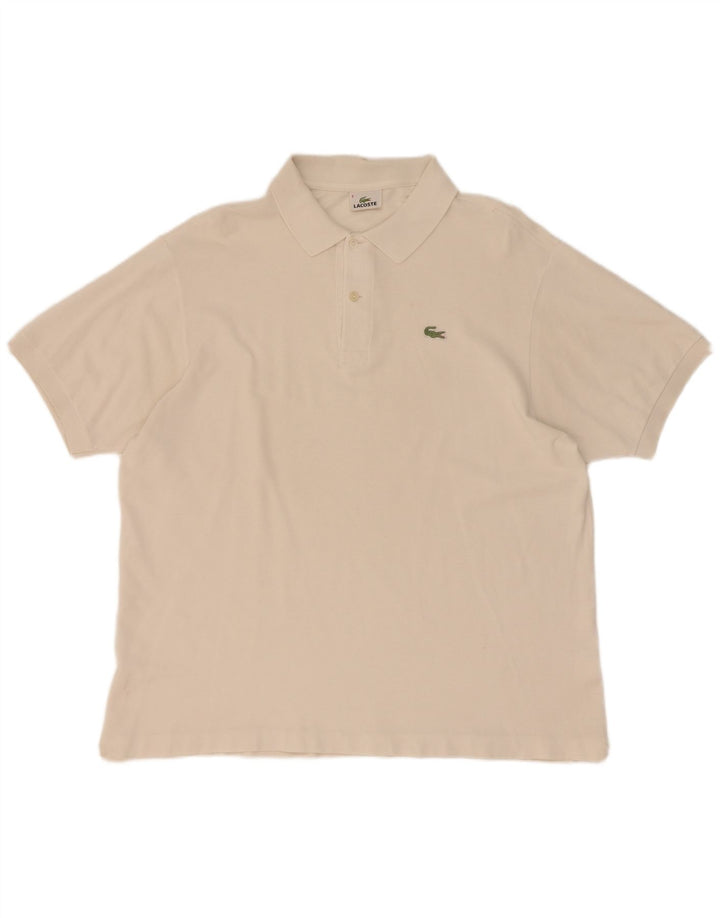 Lacoste Polo skjorte til mænd str. 6 XL Hvid