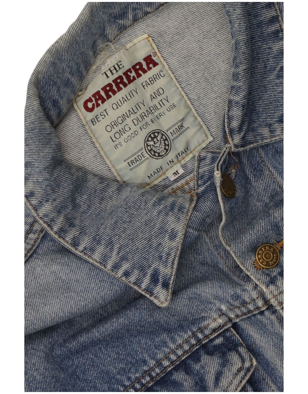 Carrera Denimjakke til mænd UK 38 Medium Blue