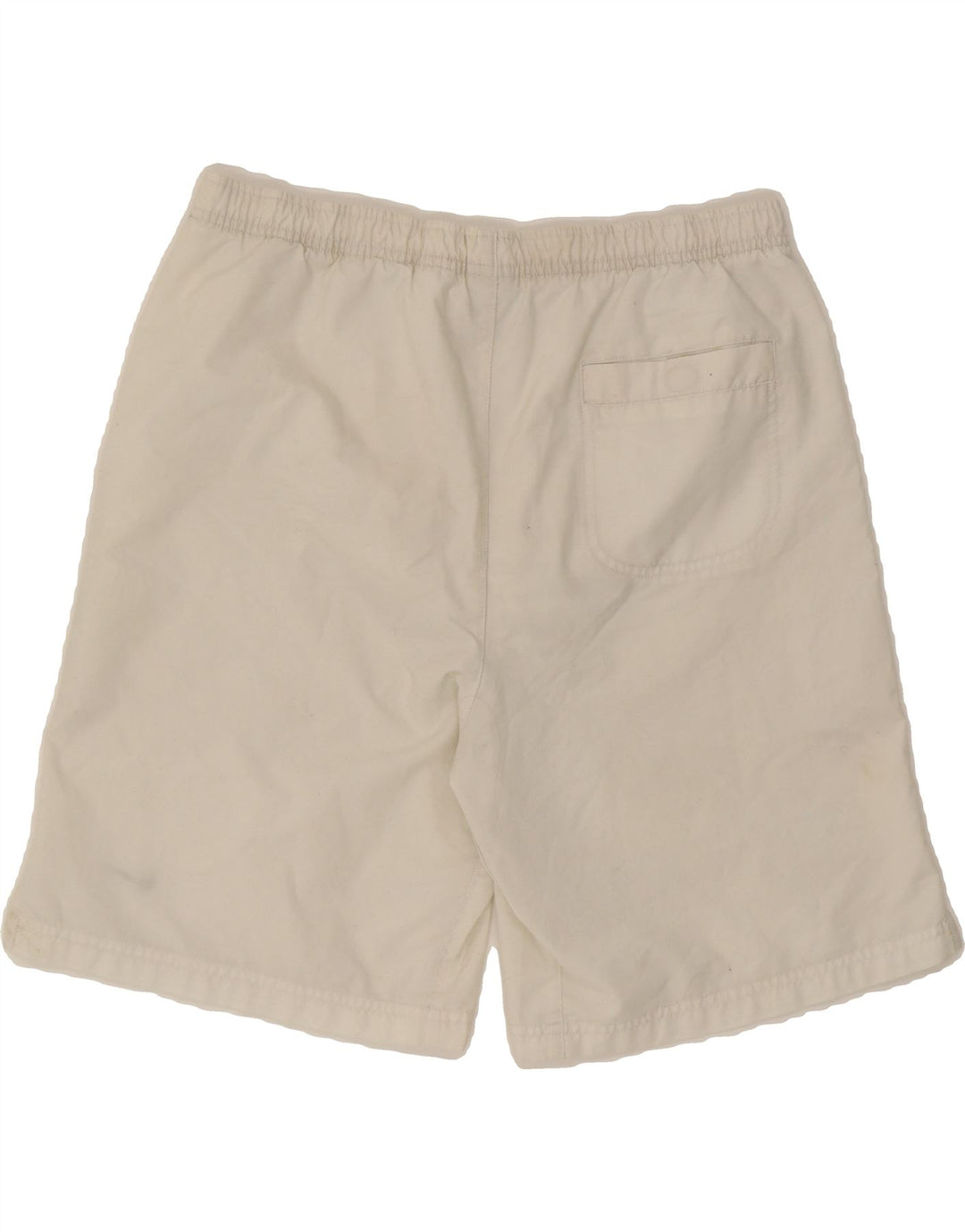 NIKE Mens Sport Shorts UK 34/36 Large  White Polyester Vintage Nike and Second-Hand Nike from Messina Hembry 