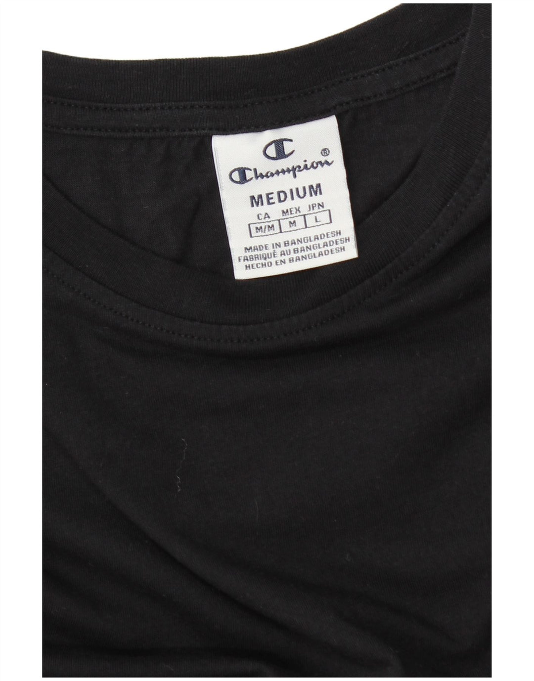 Champion Dame T-Shirt Top UK 14 Medium Sort