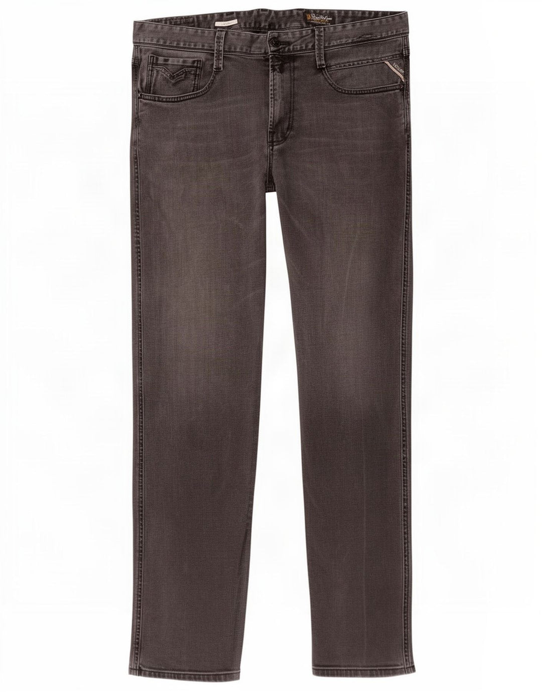 Replay Straight Jeans til mænd W36 L32 Grå
