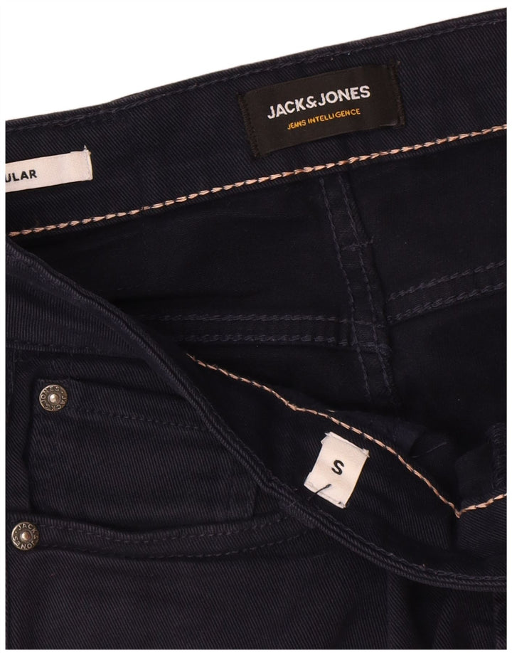 Jack & Jones Herre almindelige denimshorts Små W29 marineblå bomuld