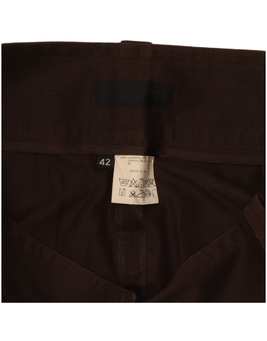 CNC Costume National Dame Cargo Nederdel IT 42 Medium W30 Brun Bomuld