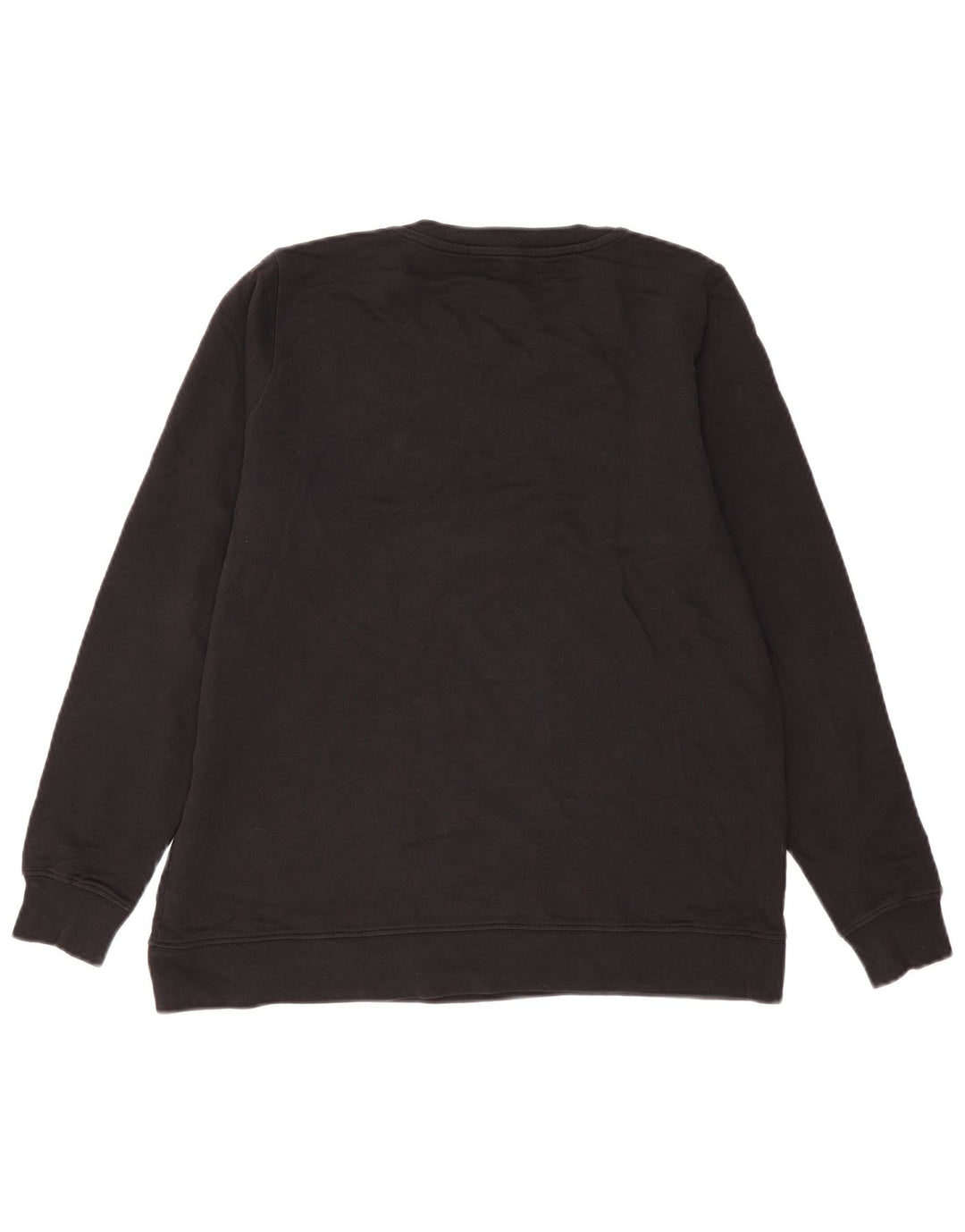 French Connection Herre Grafisk Sweatshirt Jumper Medium Sort Bomuld