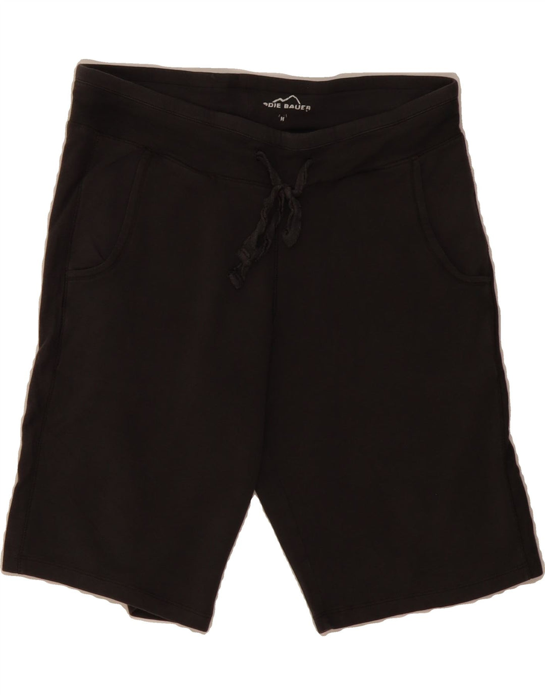 EDDIE BAUER Womens Sport Shorts UK 14 Medium  Grey Cotton Vintage Eddie Bauer and Second-Hand Eddie Bauer from Messina Hembry 