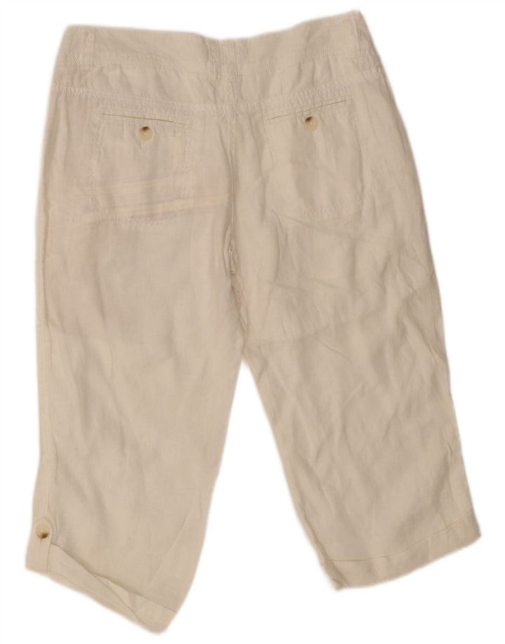 Fat Face Herre Capri Bukser UK 10 Small W32 L23 White
