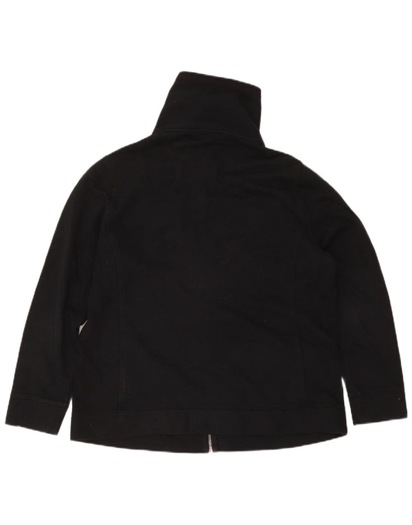 Ralph Lauren Dame træningsdragt Topjakke UK 18 XL Sort Bomuld