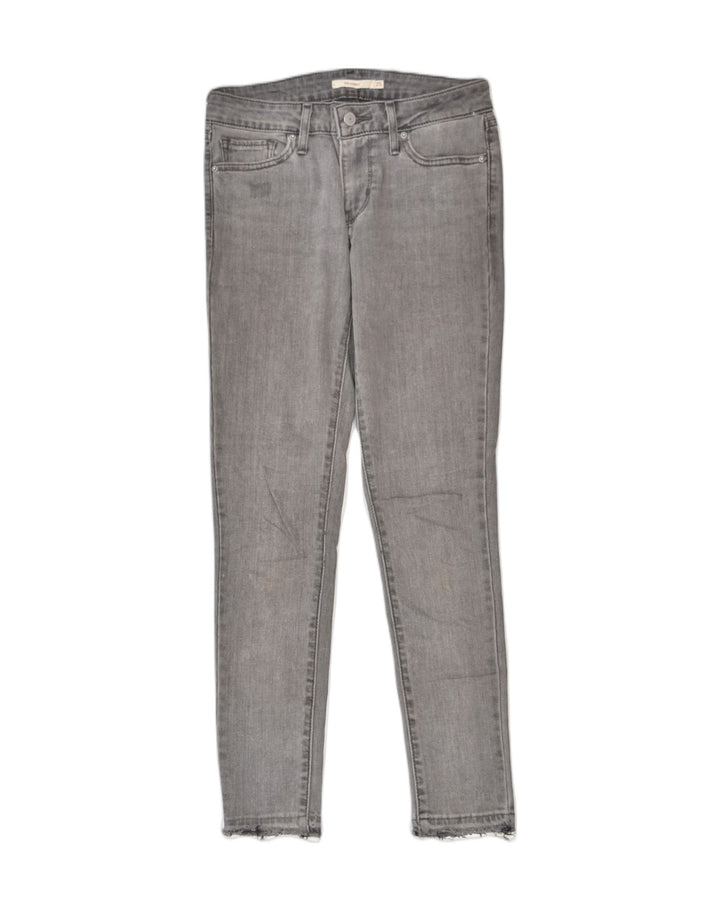 LEVI'S Womens Skinny Jeans W25 L30 Grey Cotton | Vintage | Thrift | Second-Hand | Used Clothing | Messina Hembry 